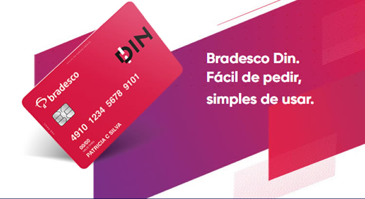 Cartão Bradescon Din e suas vantagens